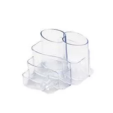 PORTA CANETAS C/7 DIVISORIAS CRISTAL DELLO