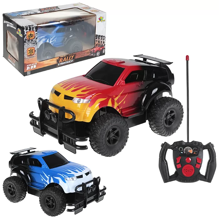 CARRO FAST RALLY CONTROLE REMOTO 7 FUNCOES ZEIN