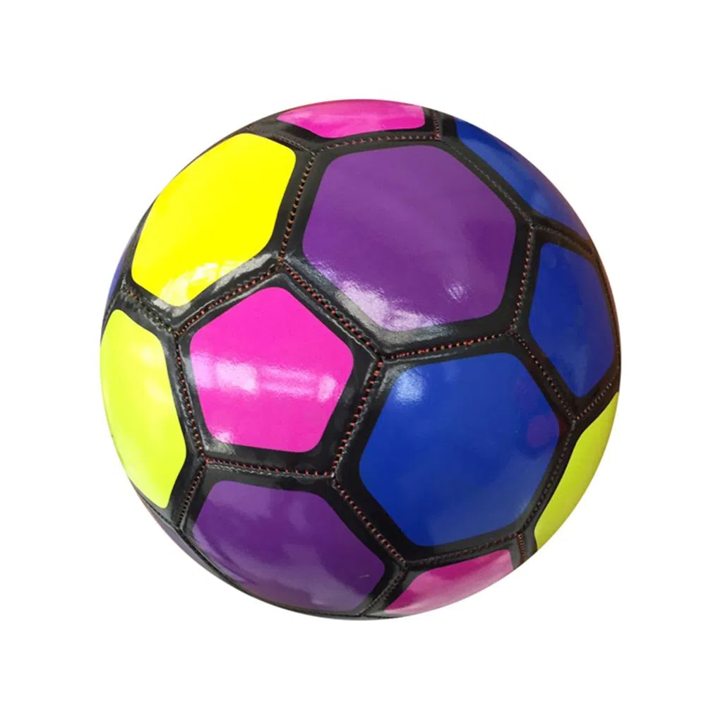 BOLA DE FUTEBOL COLORIDA ZEIN