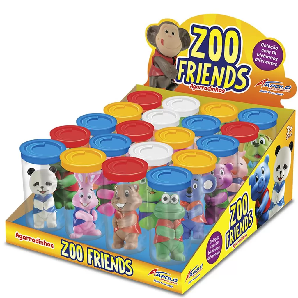 AGARRADINHOS ZOO FRIENDS APOLO