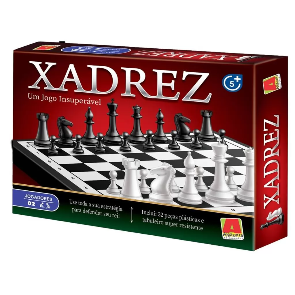 JOGO XADREZ PECAS PLASTICAS