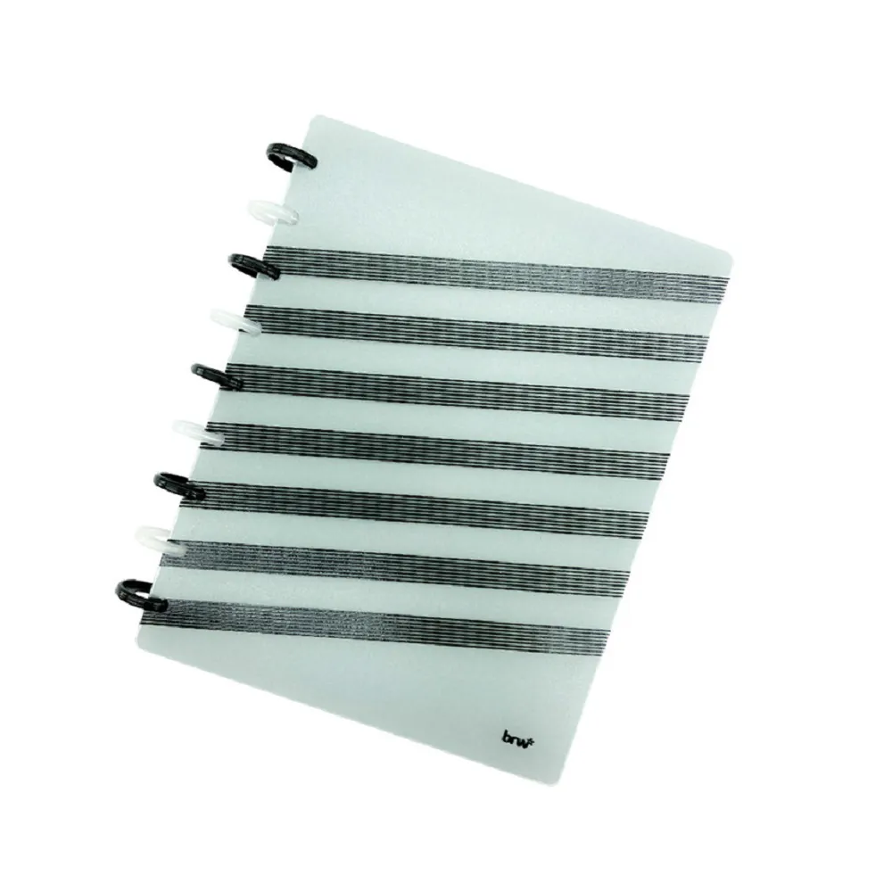 CADERNO DISCO BLACK 80 FOLHAS BRW