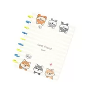 CADERNO DISCO S2/BESTFRIEND 80 FOLHAS BRW