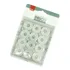 KIT DE DISCOS REFIL PLÁSTICOS BRANCOS 12 UN BRW