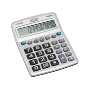 CALCULADORA GRANDE 12 DÍGITOS PRATA BRW