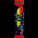 LÁPIS DE COR 6 CORES NEON SEXTAVADO BRW