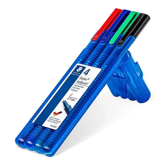 CANETA ESFEROGRAFICA TRIPLUS XB 4 CORES STAEDTLER