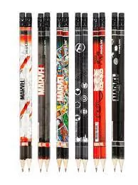 LAPIS PRETO MARVEL C/BORRACHA MOLIN