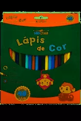 LAPIS 12 CORES MEIO RESINA SEXTAVADO LEOELEO