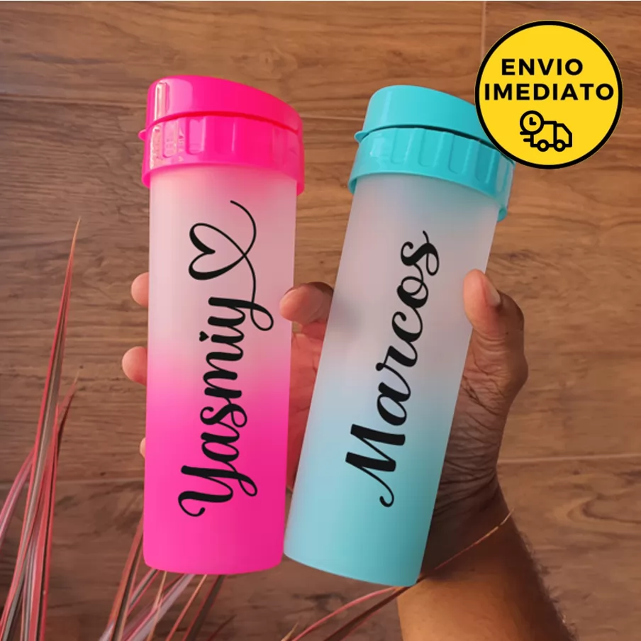 PERSONALIZADO - GARRAFA ACQUA BIO DEGRADE 475ML