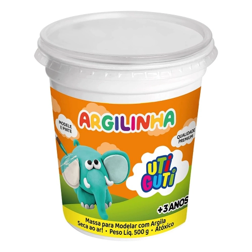 ARGILINHA MASSA DE MODELAR UTIGUTI 500G