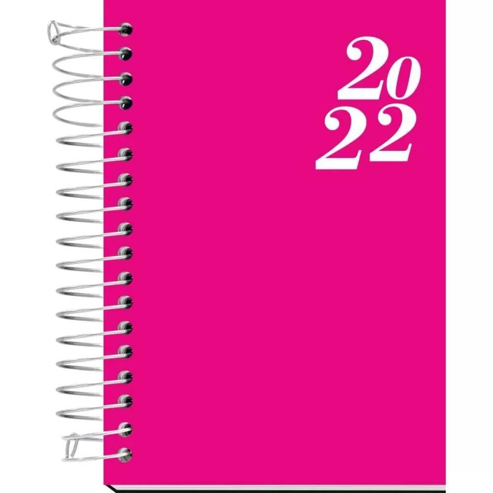 AGENDA ESPIRAL ANUAL 168 FOLHAS SINGLE KIT