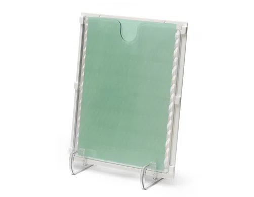 SUPORTE PARA AVISO BRANCO WALEU