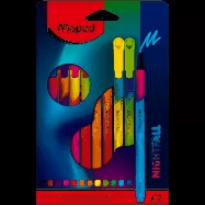 CANETA HIDROGRAFICA NIGHTFALL 12 CORES MAPED