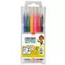 CANETINHA HIDROGRÁFICA GLITTER C/ 6 CORES BRW