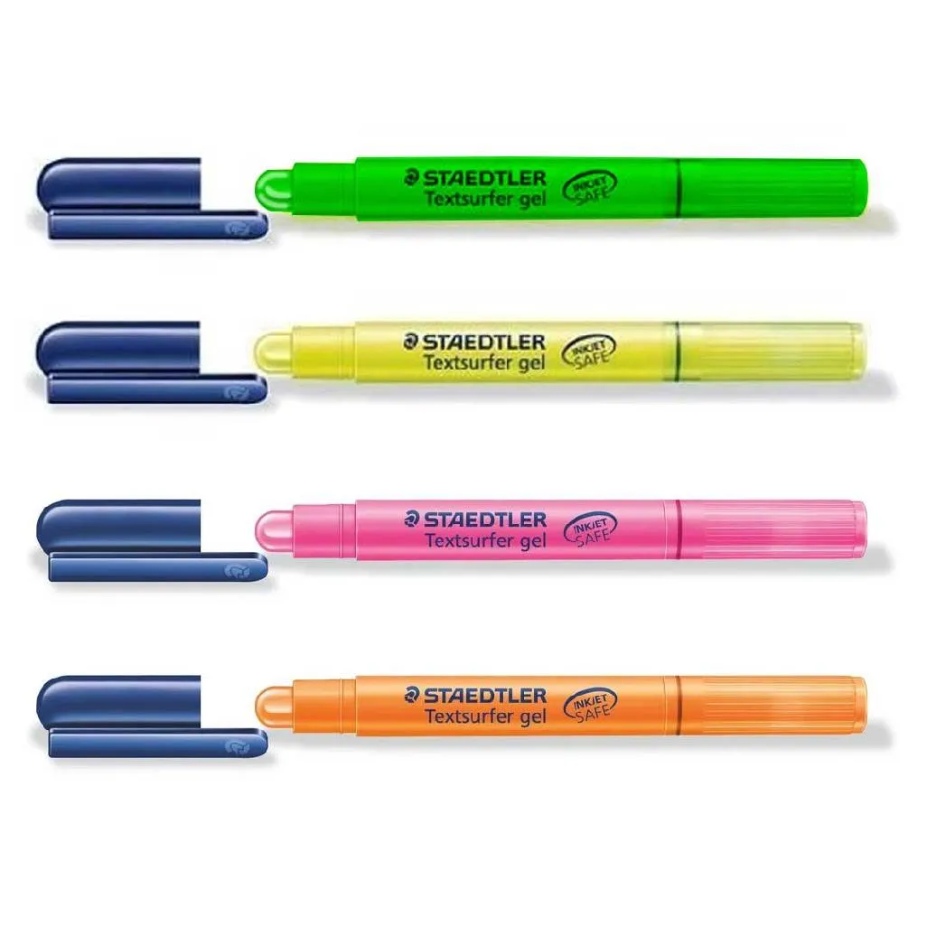 MARCA TEXTO FLUO GEL TWIST STAEDTLER