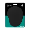 MOUSE PAD HOME OFFICE PRETO EMBORRACHADO 27X19 CM ERGONOMICO LETRON