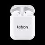 FONE SEM FIO BOX BRANCO ESTEREO EARBUDS CASE CARREGADOR BLUETOOTH LETRON