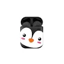 FONE SEM FIO PINGUIM PRETO ESTEREO EARBUDS CASE CARREGADOR BLUETOOTH LETRON