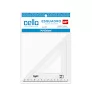 ESQUADRO 45º ECONOMICA CRISTAL DELLO