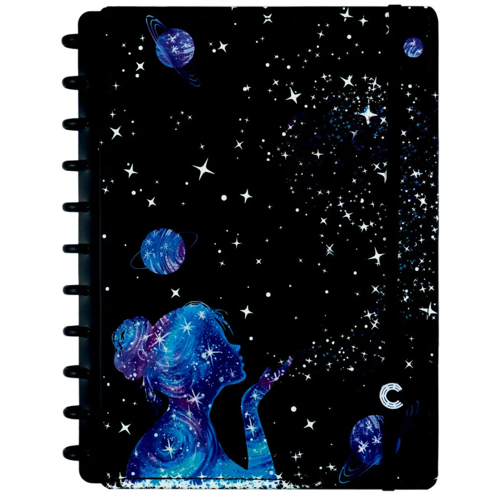 CADERNO BY GOCASE POEIRA DAS ESTRELAS MEDIO CADERNO INTELIGENTE