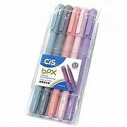 ESTOJO C/05 CORES CANETA BPX ESFEROGRAFICA 0.7 CIS