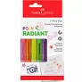 CANETA ESFEROGRAFICA POLY RADIANT/CANDY RETRATIL 0.7 FABER CASTELL