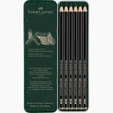 A&G EST 6L PITT MATT 2B 4B 6B 8B 10B 12B FABER CASTELL