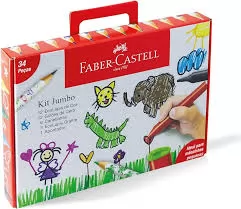 KIT PRESENTEÁVEL JUMBO FABER CASTELL
