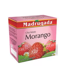 CHA MORANGO C/ 10 SAQUINHOS MADRUGADA