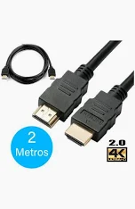 CABO HDMI-HDMI 2.0 1 METRO 4K ULTRA HD PRETO LETRON
