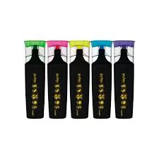 MARCA TEXTO HARRY POTTER ESTOJO C/ 5 CORES LEOARTE