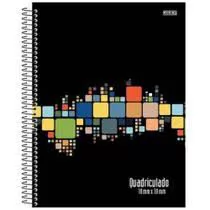 CADERNO QUADRICULADO 1/1 CD ESP 10MM 80F SAO DOMINGOS