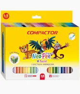 HIDROGRAFICA NEO PEN GIGANTE C/48 + PASTEL COMPACTOR