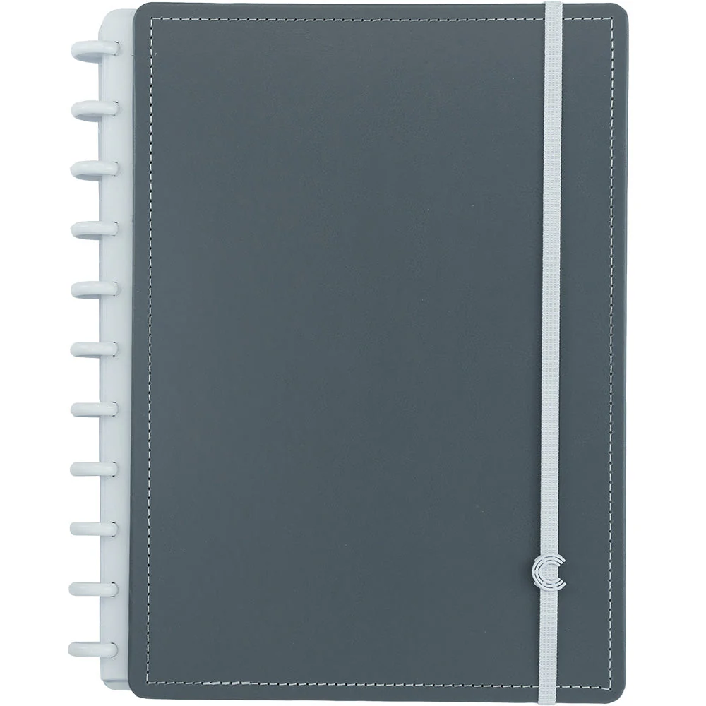 CADERNO COOL GREY - MEDIO -  CADERNO INTELIGENTE