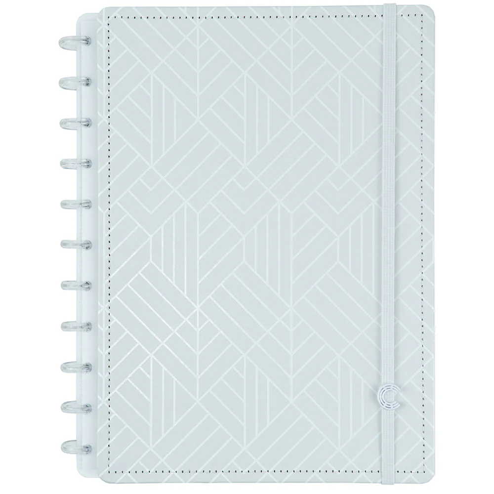 CADERNO ICE GREY - MEDIO - CADERNO INTELIGENTE