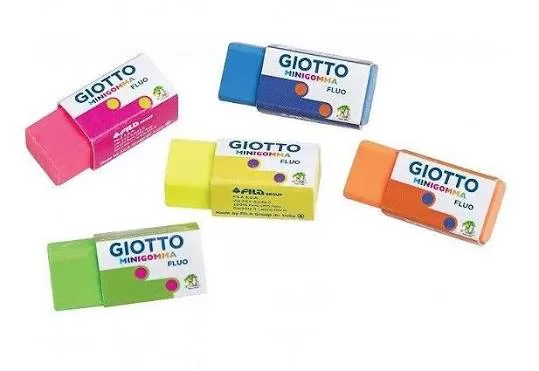 BORRACHA FLUO/MINIGOMMA GIOTTO