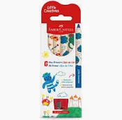 MEU PRIMEIRO LÁPIS DE COR LITTLE CREATIVES FABER CASTELL