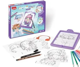 AVATAR TABLET MANGA - TABLETE ILUMINADO PARA DESENHAR MANGAS MAPED