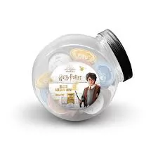 BLOCO ADESIVO MINI COM FORMATO HARRY POTTER C/50F LEOARTE
