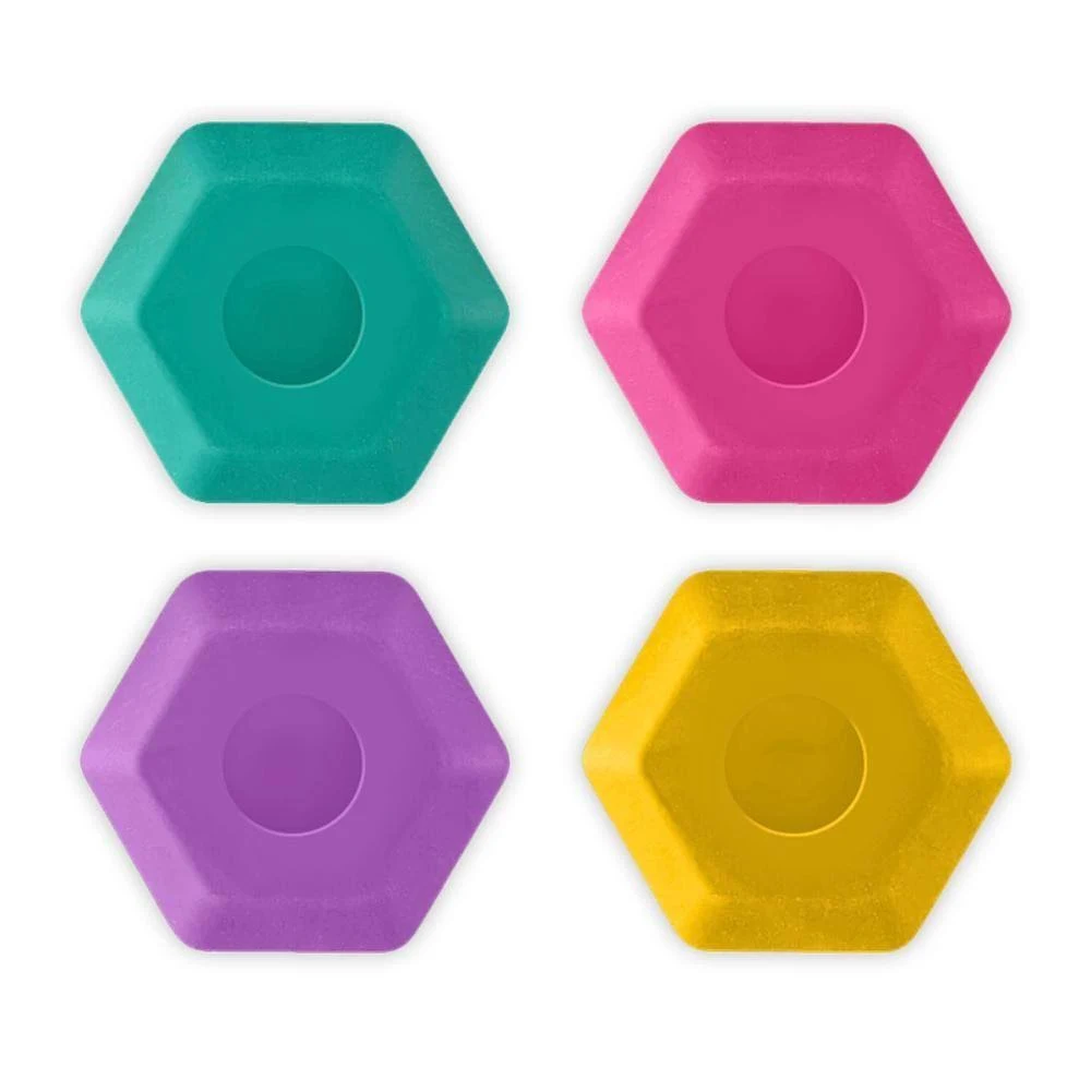 BORRACHA ERGONOMICA HEXAGONAL COLOR JOY LEO&LEO