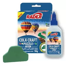 COLA CRAFT PUZZLE FOSCO 90G + ESPATULA RADEX