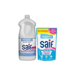 TIRA MANCHAS MAIS BRANCO 1 LITRO SAIF