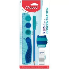 KIT DE ESCRITA KIDY LEARN CONCENTRATION 4 PECAS MAPED