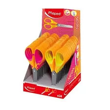 TESOURA 13 CM ESSENTIALS SOFT NEON MAPED