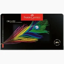 ECOLÁPIS DE COR SUPERSOFT 120 CORES FABER CASTELL