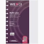 REFIL LISO GRANDE 90G C/50 FOLHAS CADERNO INTELIGENTE