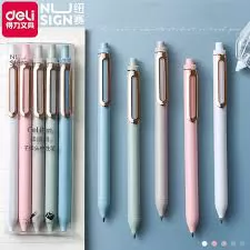 CANETA GEL RETRATIL 0,5MM ROSE GOLD BULLET DELI