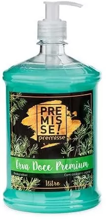 SABONETE LIQUIDO ERVA DOCE PREMIUM 1 LITRO PUMP PREMISSE