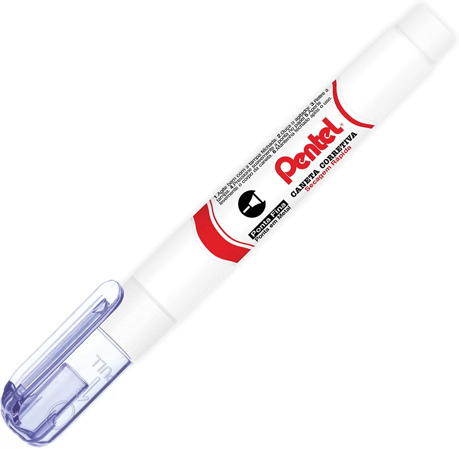 CANETA CORRETIVA PONTA FINA 4,2ML PENTEL